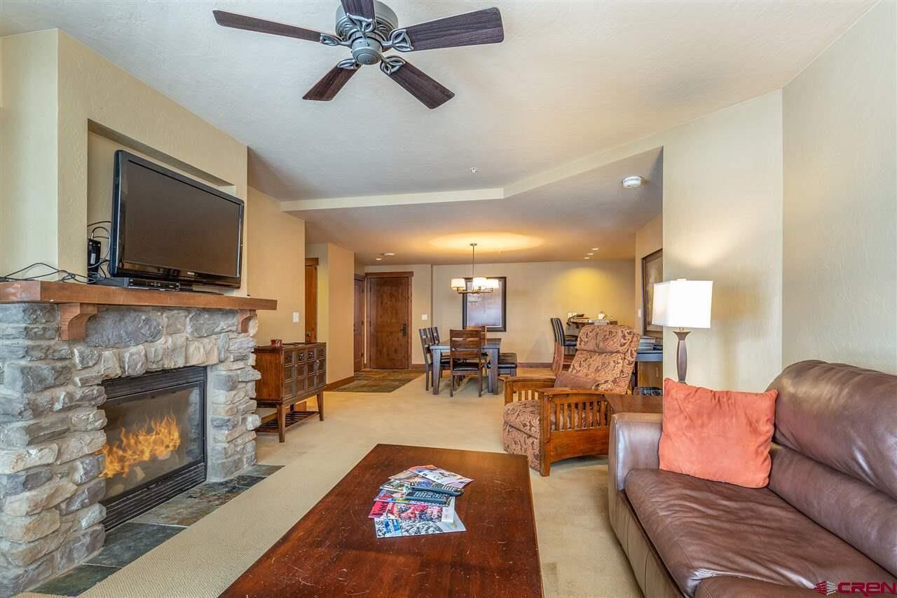 3BR, 3BA ski in/ski out condo @ Purgatory, Durango.  Garage spot, private club.