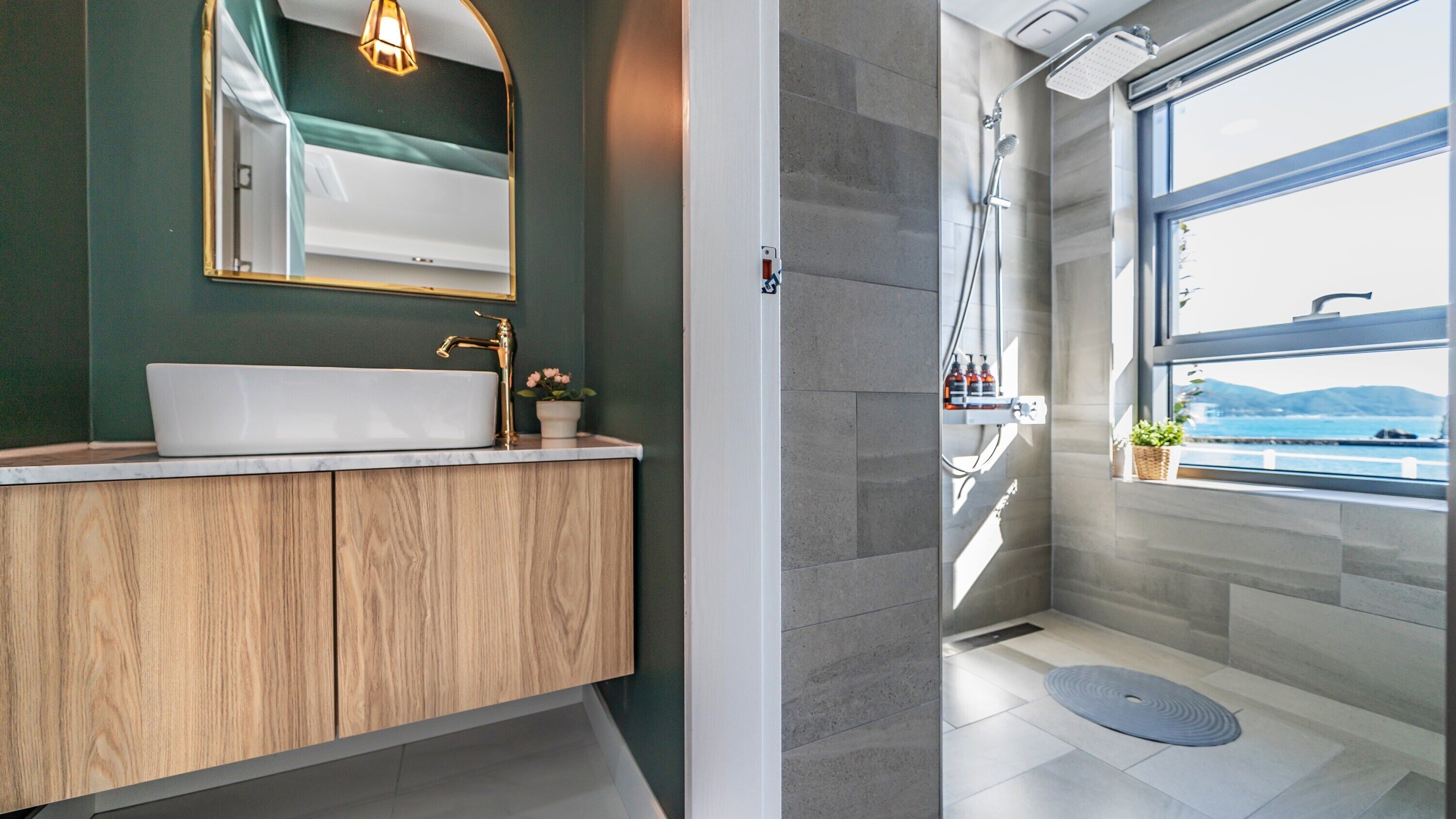 room (a_102) | bathroom | separate bathtub and shower, rainfall showerhead, free toiletries