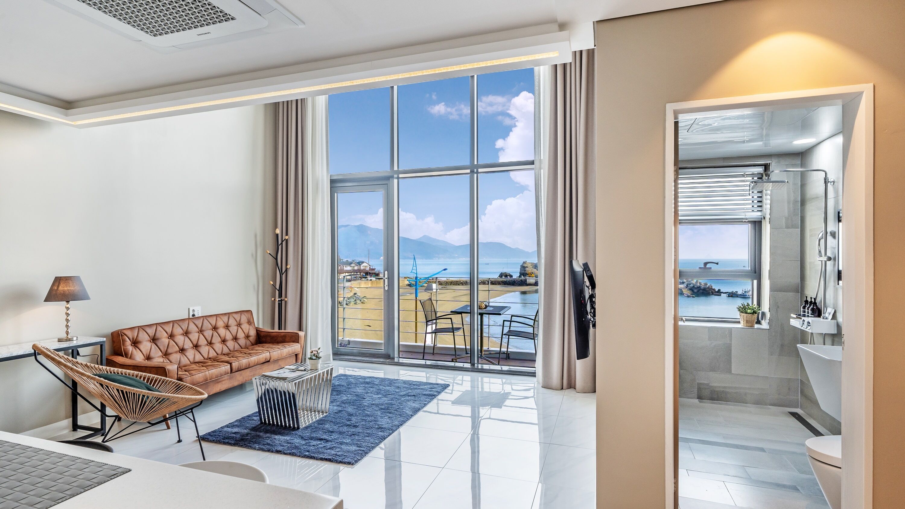 room (a_201) | living area | smart tv, heated floors