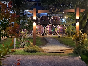 Fachada da propriedade