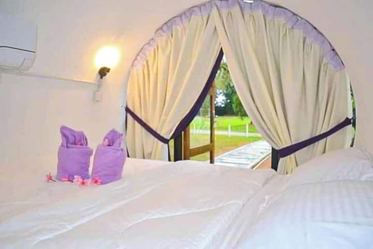 3 habitaciones y ropa de cama