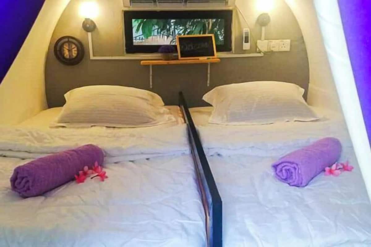 3 habitaciones y ropa de cama