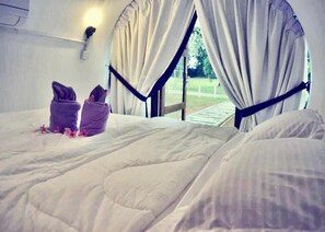 Habitación superior (Gegelung) | Ropa de cama