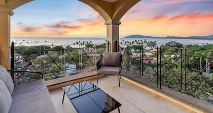 180 Degree Ocean view penthouse right in town