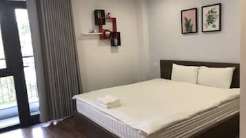 1 bilik tidur, seterika/papan seterika, Wi-fi percuma