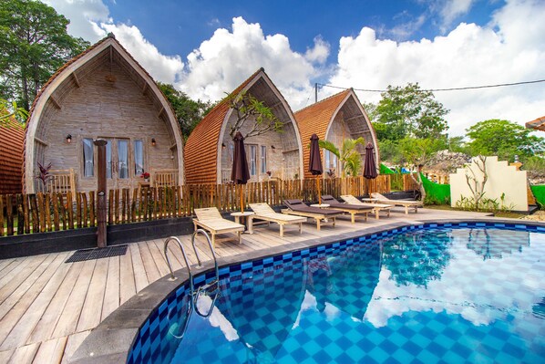 Exterior detail - Unicorn Bungalow (Penida Island)