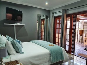 Premium bedding, memory-foam beds, individually decorated