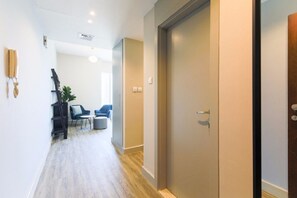 Studio | Living area | LCD TV - Beautiful Studio Apartment in JLT (Dubai)