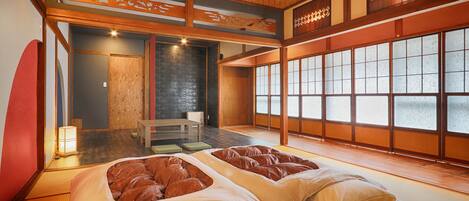 Perhehuone | Yksilöllisesti sisustettu, ilmainen Wi-Fi