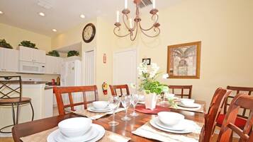 Family Villa, Garden Area | Private kitchen | Stovetop, dishwasher, cookware/dishes/utensils