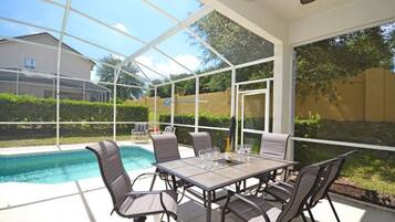 Family Villa, Garden Area | Balcony