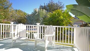Family Villa, Garden Area | Balcony