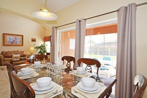 Family Villa, Garden Area | Private kitchen | Stovetop, dishwasher, cookware/dishes/utensils