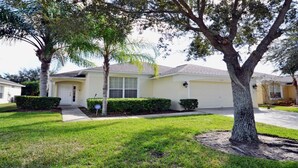 Family Villa, Garden Area | Property grounds - Ffv8441ha - Southern Dunes - 4 Bed 3 Baths Villa (Haines City)