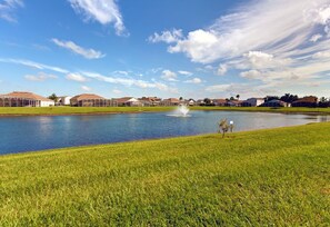 Family Villa, Garden Area | Lake