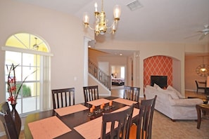Family Villa, Garden Area | Private kitchen