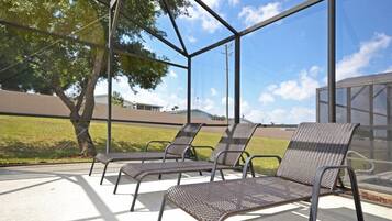 Family Villa, Garden Area | Balcony
