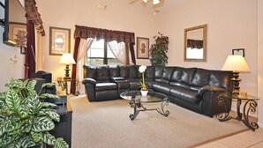 Living room - Ffv8454ha - Rolling Hills Estates - 4 Bed 3 Baths Villa (Kissimmee)