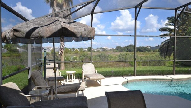 Family Villa, Garden Area | Pool - Ffv8454ha - Rolling Hills Estates - 4 Bed 3 Baths Villa (Kissimmee)