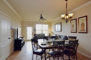 Family Condo, Garden Area | Private kitchen