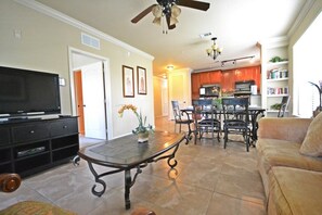 Family Condo, Garden Area | Living room