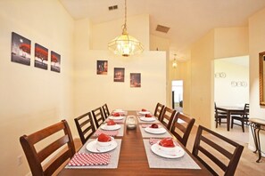 Family Villa, Garden Area | Private kitchen