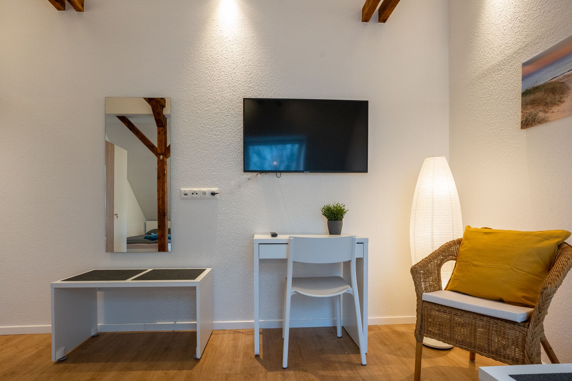 公寓, 2 間臥室 (Wohnung 4) | 電視