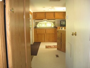 Interior - Modern, clean trailer, waterview at small campground (The Terry) (Cloyne)