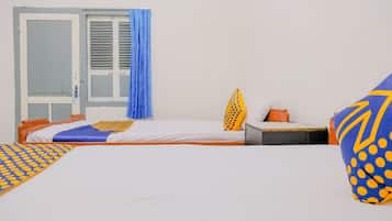 Kamar Twin Ekonomi | Meja kerja dan Wi-Fi gratis