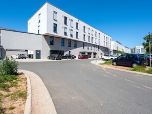 Voorkant van accommodatie