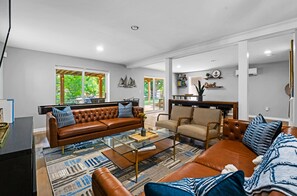 Ferienhaus, Mehrere Betten, Seeblick (Blue Wing Bay) | Wohnbereich