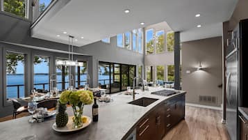House, Multiple Beds (Lake Norman Getaway) | Private kitchen | Coffee/tea maker, toaster, high chair, blender