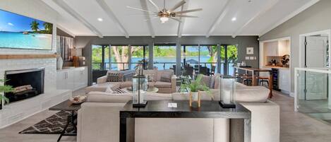 Ferienhaus, Mehrere Betten (Southern Sunrise) | Wohnbereich