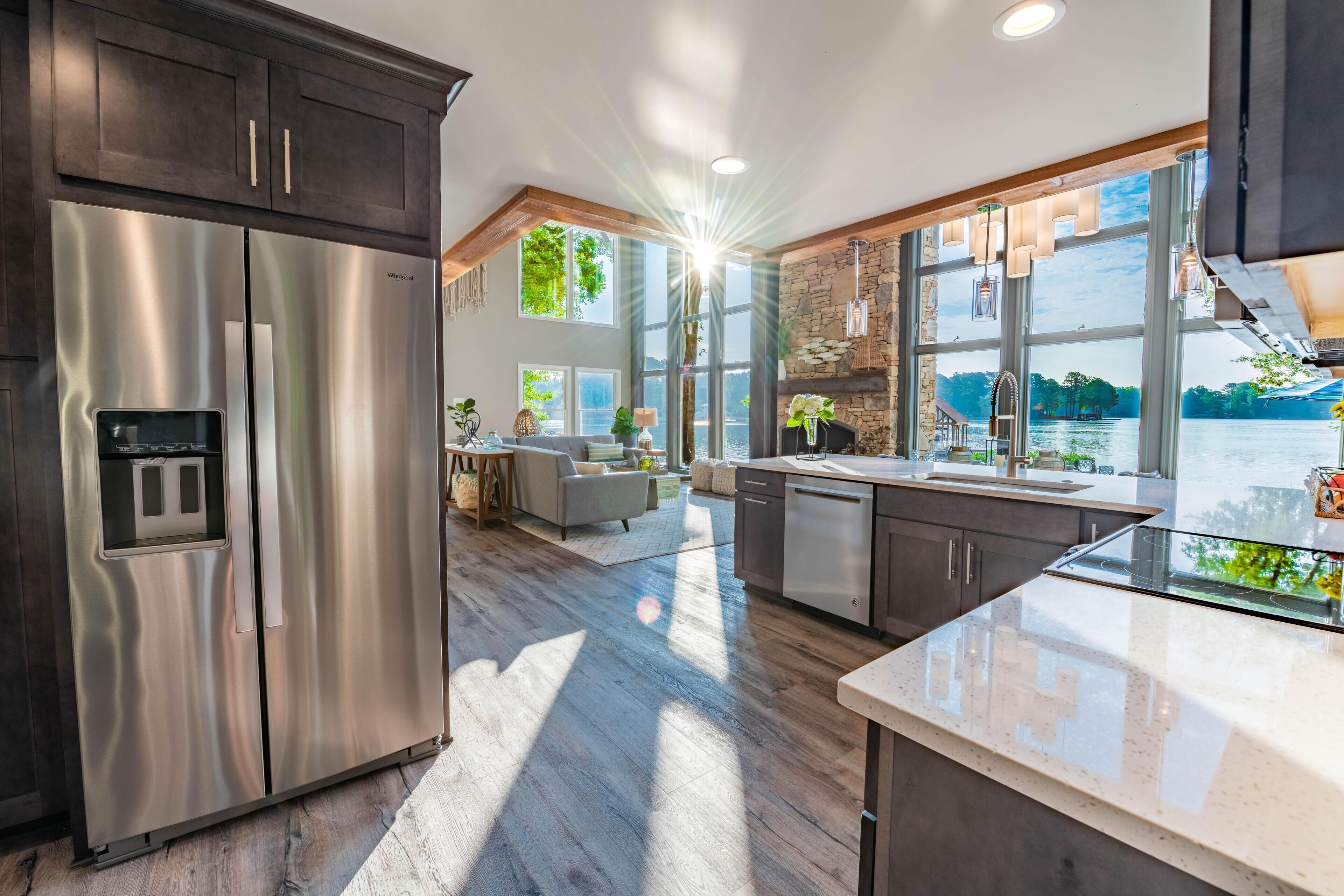 House, Multiple Beds (Lakeside Story) | Private kitchen | Stovetop, toaster, high chair, blender