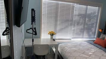 1 chambre, fer et planche à repasser, Wi-Fi, draps fournis