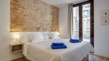 3 slaapkamers, luxe beddengoed, donzen dekbedden