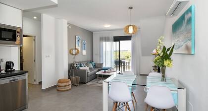 Modern apartment with solarium