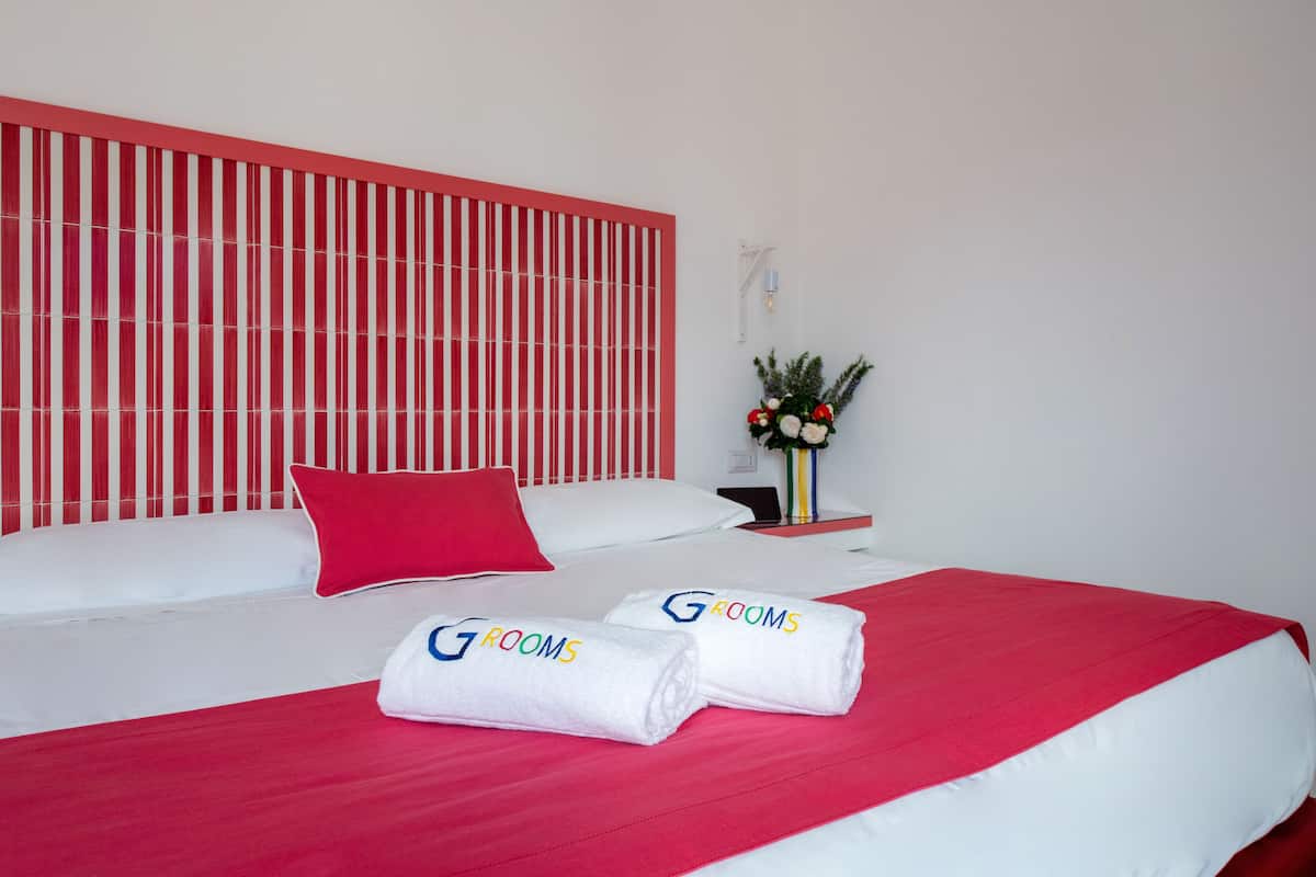 Camera Rossa | Hypo-allergenic bedding, minibar, in-room safe, desk