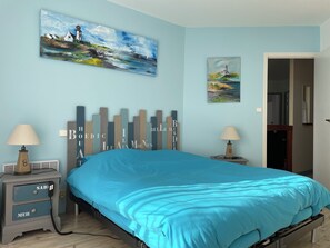 4 chambres, fer et planche à repasser, Wi-Fi, draps fournis