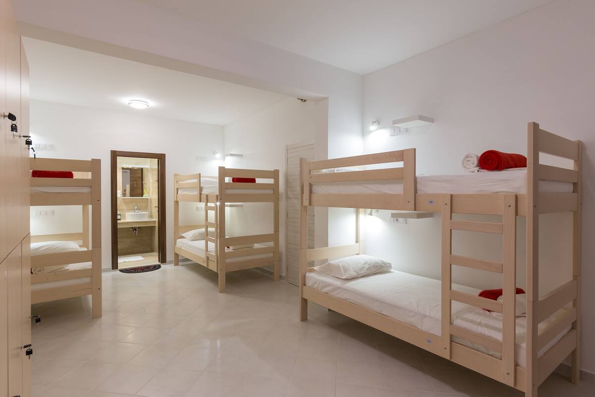 Shared Dormitory, Women only, Private Bathroom (6 beds) | Blackout drapes, iron/ironing board (on request), WiFi (free)