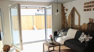 Luxe appartement | Uitzicht vanuit de kamer