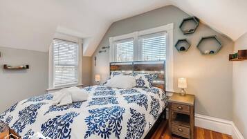 2 chambres, fer et planche Ă repasser, Wi-Fi gratuit, draps fournis