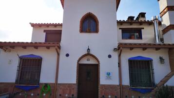 Voorkant van accommodatie