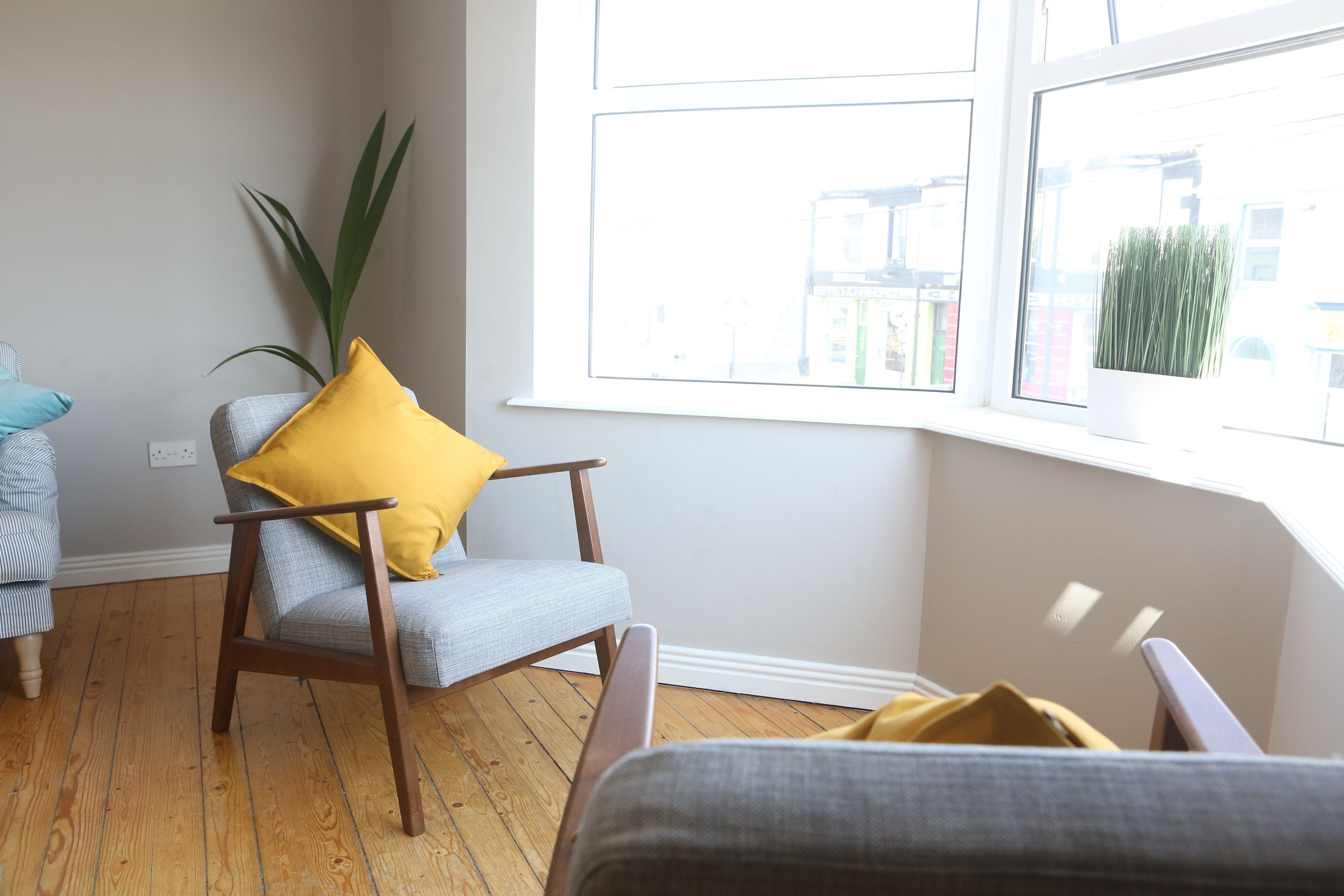 Casa de campo | Sala de estar | Televisión LCD y chimenea 