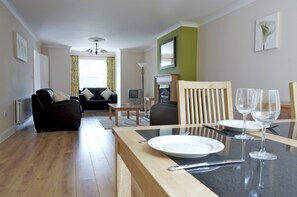 Cottage | Living area | LCD TV, fireplace