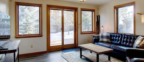 Smart TV, DVD player, books