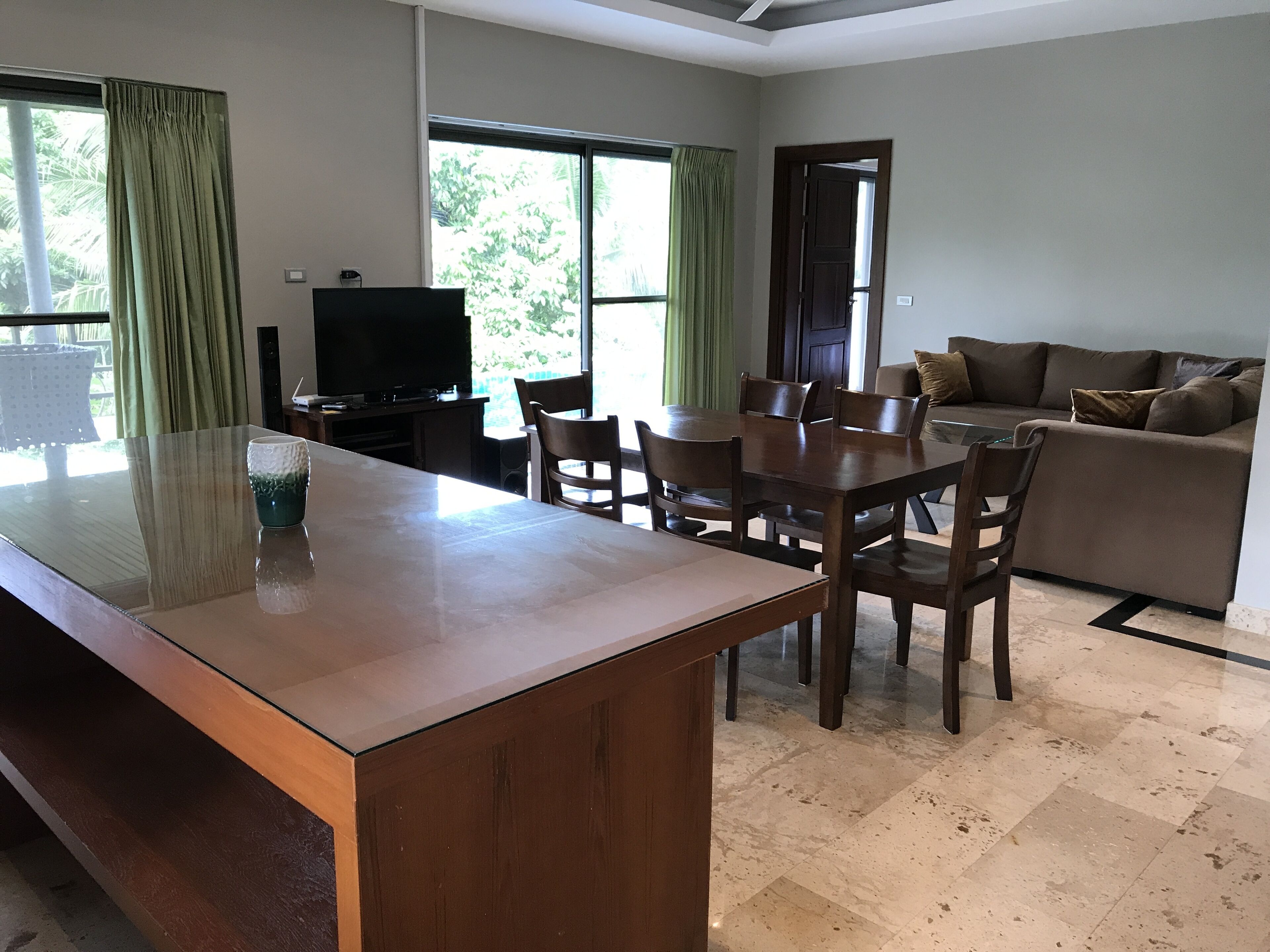 Villa, 4 Bedrooms, Non Smoking, Kitchen | Living area