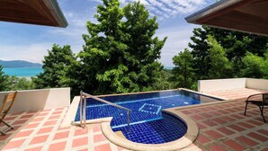 Outdoor pool - 3 Bedroom Sea View Villa Pad Thai SDV189B-By Samui Dream Villas (Koh Samui)