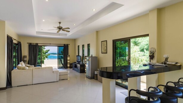 Villa, 2 Bedrooms, Non Smoking, Kitchen | Living area - 3 Bedroom Sea View Villa Pad Thai SDV189B-By Samui Dream Villas (Koh Samui)