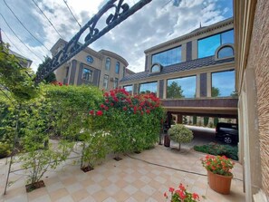 Façade de l’hébergement 